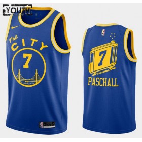 Golden State Warriors Eric Paschall 7 Nike 2020-2021 Hardwood Classics Lasten Pelipaidat Swingman